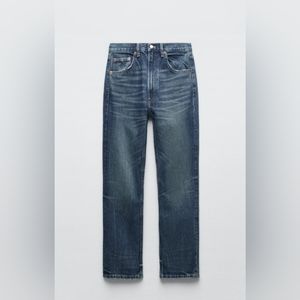 NWT Zara TRF STRAIGHT JEANS